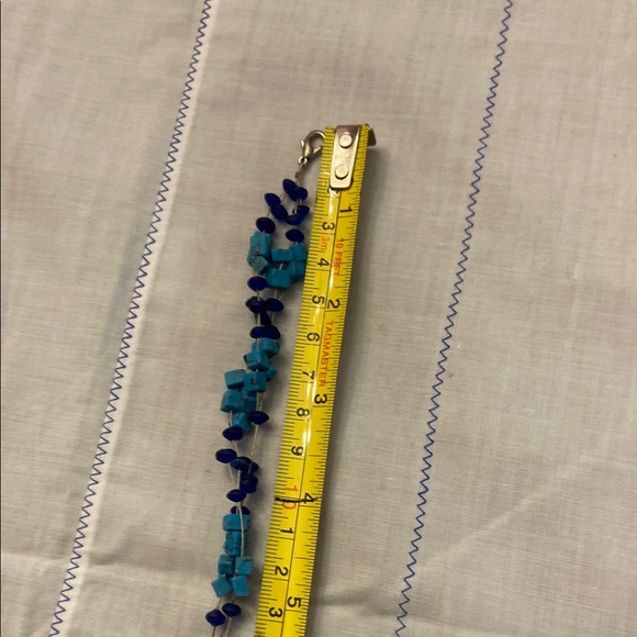 Blue Beaded Necklace - Picture 8 of 11